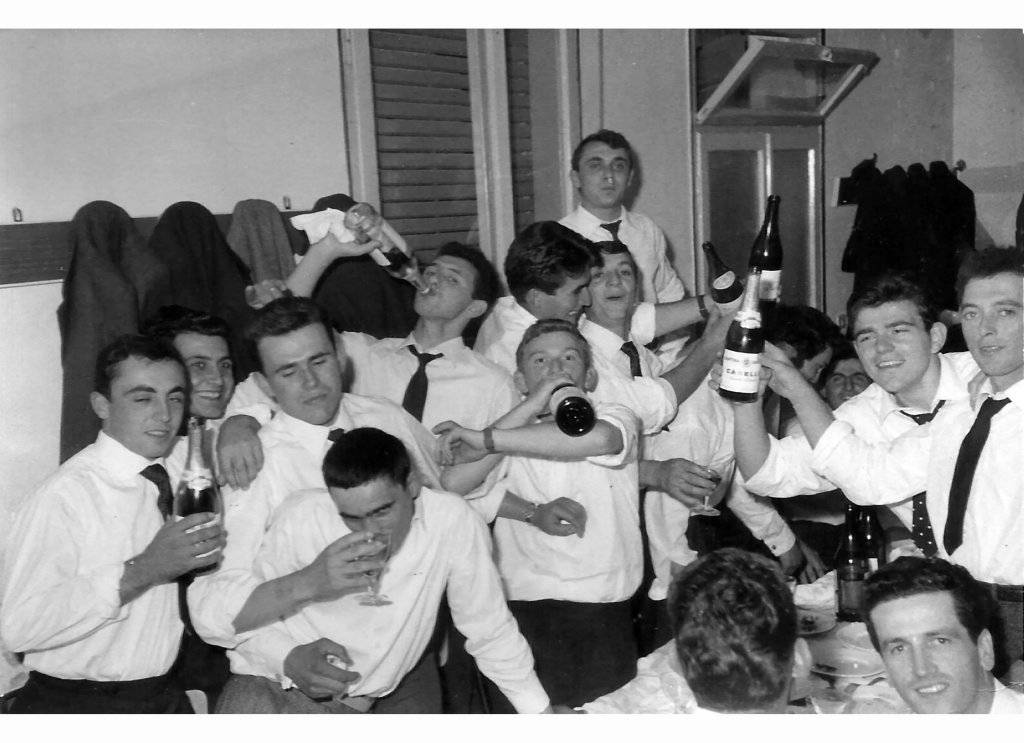 Una bevuta in compagnia