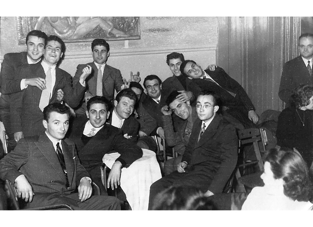 Ritrovo tra amici 1955