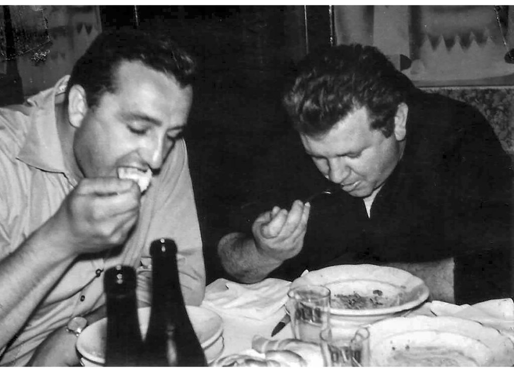 Romano e Davòli a tavola