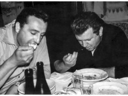 Romano e Davòli a tavola