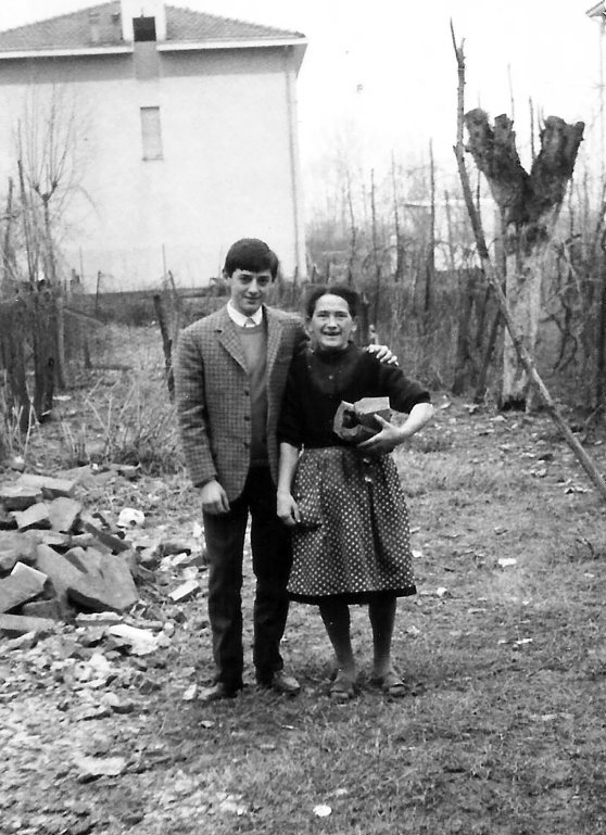 Carlo Oliva e nonna Martina