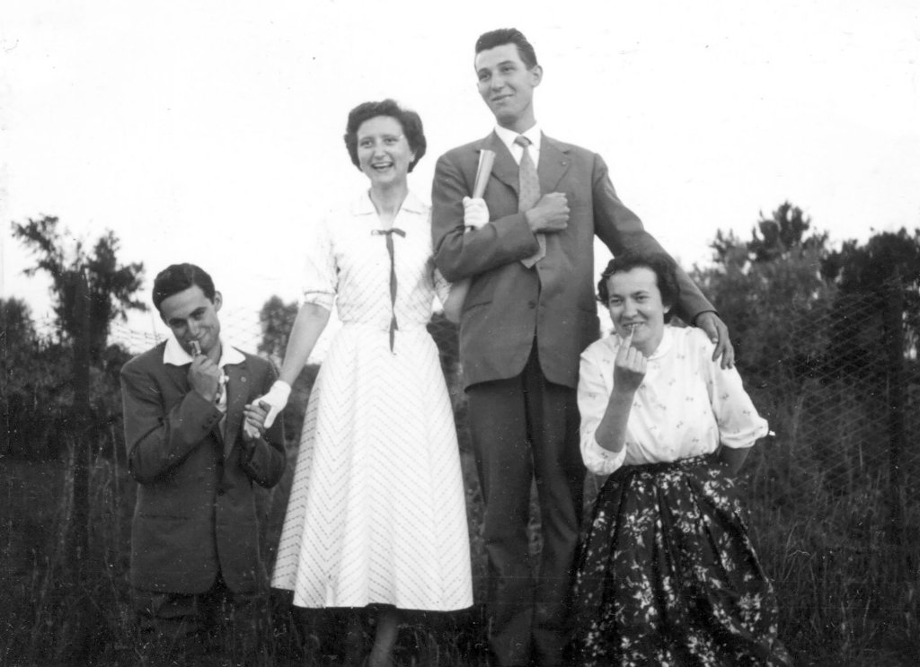Famigliola con bimbi 1963