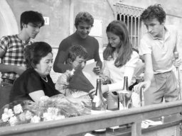 Giochi in piazza anni '70