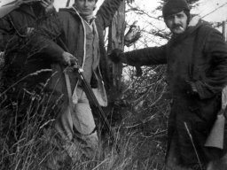 Vanni, Roberto, Mino a caccia