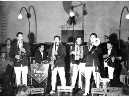 Franco e i D5 on stage