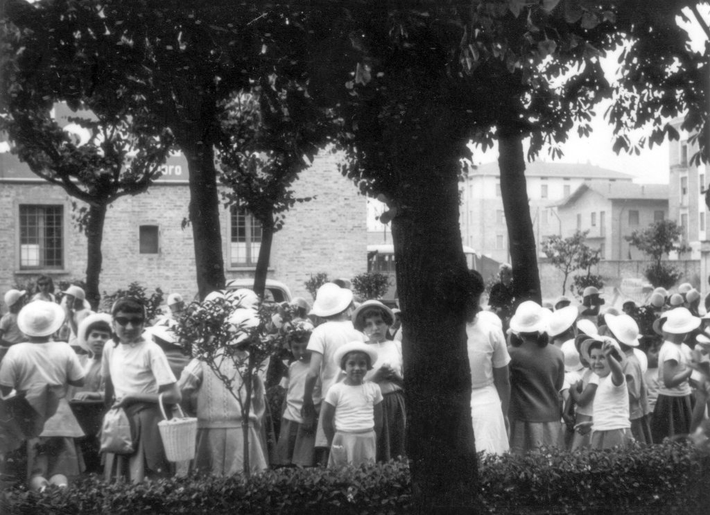 partenza colonia 1956-57 