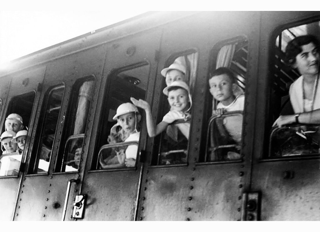 Colonia Landini con treno Bassa Velocità