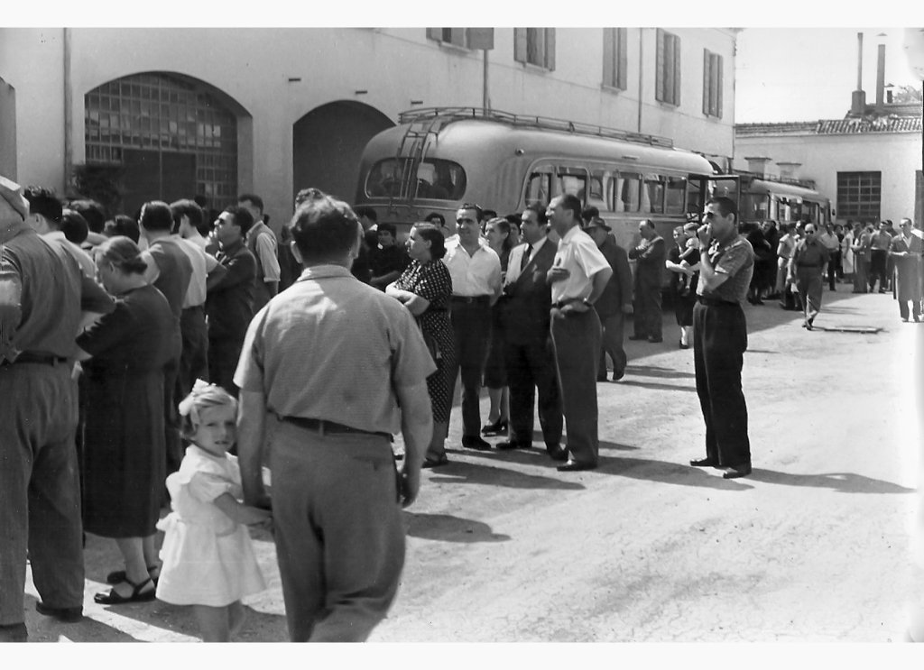 Partenza colonia Landini 