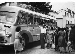 Partenza colonia Landini