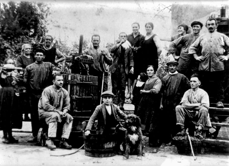 famiglia contadina Fabbrico 1° novecento