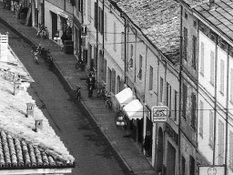 Corso Roma dall'alto