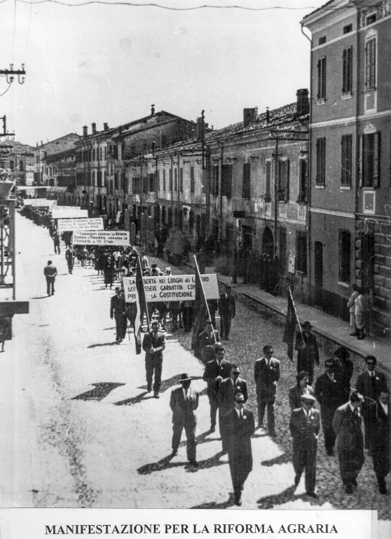 Manifestazione Riforma Agraria 