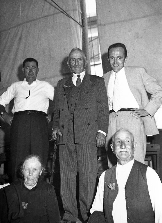 papà Cervi e Nedo Borciani