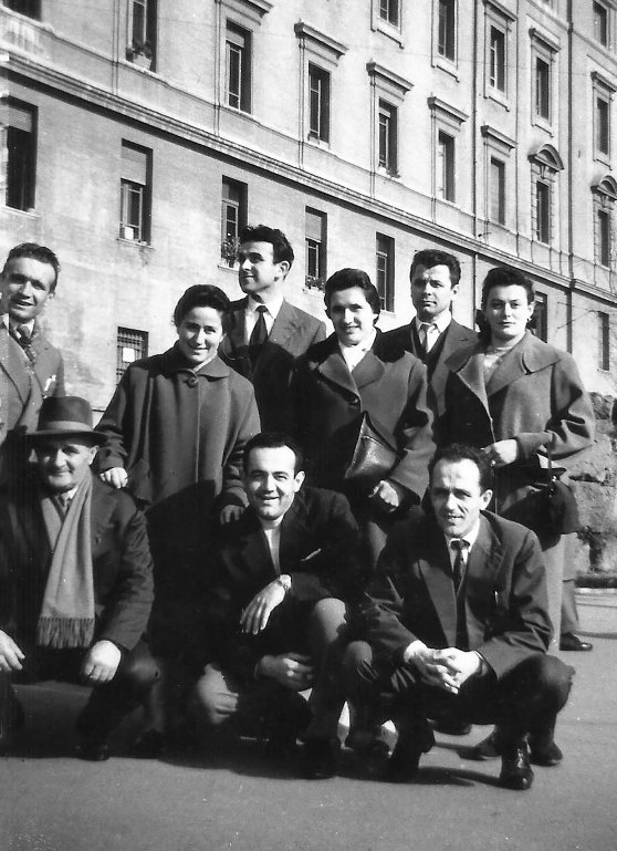 Delegazione Vioni, sindaco Borciani, Corgini, Azzarri e nedina