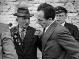 Papà Cervi con Borciani e Ninon