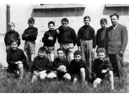 Lopi va a scuola nel 1955 maestro Martinelli