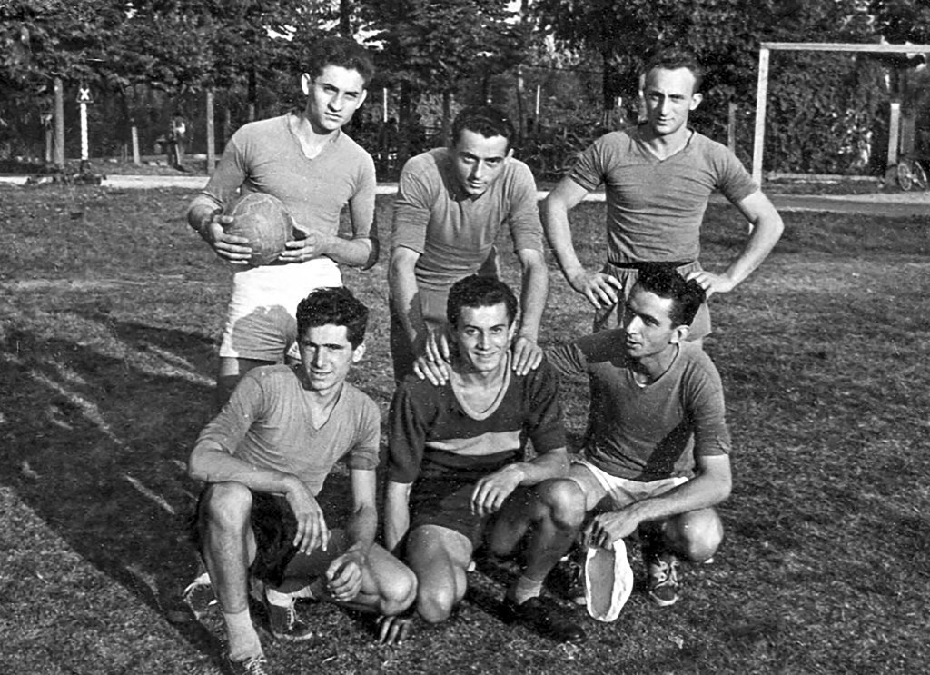 Pallavolo 1951 Ferrari Gianfranco, Parmiggiani,Bruschi