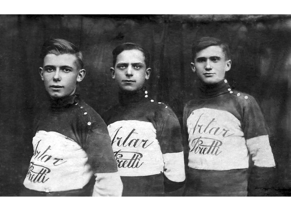 Nino e Dinetto Oliva ciclisti