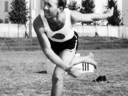 Oliva Cesare lancio del Giavellotto 1959