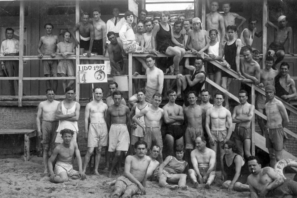 al lido nel 1927